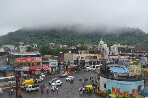 मध्य प्रदेश का देवास शहर, जहां उत्तर व मध्य भारत में प्रदूषण नहीं हुआ। फाइल फोटो 