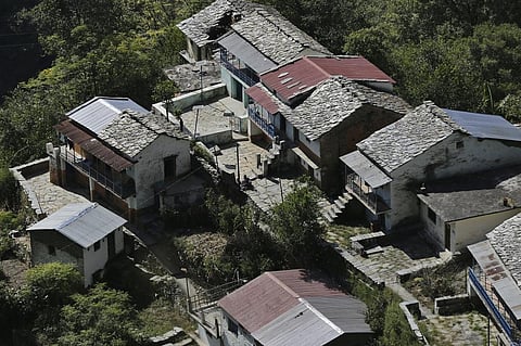 उत्तराखंड के चार गांवों में अकसर भूकंप आता रहता है। फोटो: विकास चौधरी 