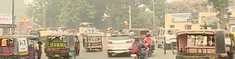 Smog over Patna. Photo: YouTube