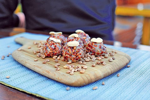 People across India add chironji to sweetmeats (Photograph: Vikas Choudhary )