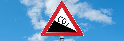 The new WMO Greenhouse Gas Bulletin says CO2 concentration in atmosphere has breached all recent records. Photo: Getty Images