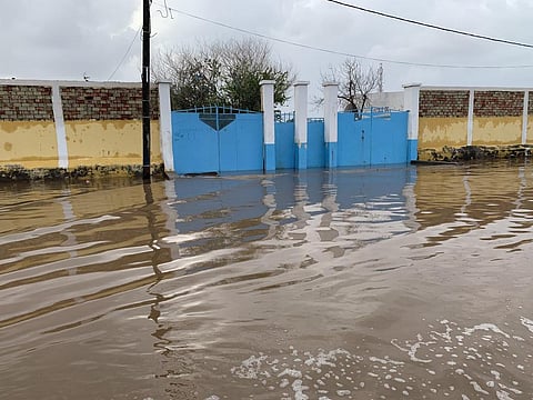 Flooded streets in Djibouti City, the capital of Djibouti. Photo: Ilyas M. Dawaleh
@Ilyasdawaleh / Twitter
