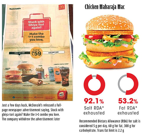 Junk food monster: When McDonald's had to go back on its ad 