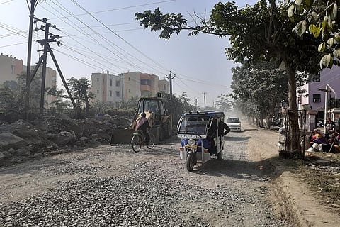 बिहार की राजधानी पटना में साल में एक दिन भी हवा की गुणवत्ता अच्छी नहीं रही। फोटो: पुष्यमित्र