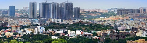 Hyderabad's financial district; there's a need to come out with clear-cut policies, regulations and financing frameworks for urban commons. Photo: Wikimedia Commons