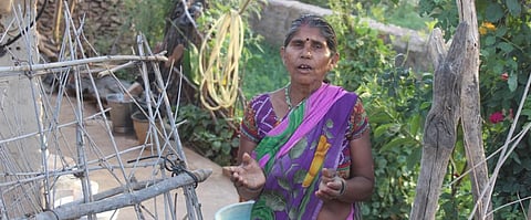Semiya Devi Prajapati, resident of Nayagaon, was told she would be given ration only when all ration card-holders get it. Credit: Jigyasa Mishra