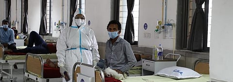Sola Civil Hospital, Ahmedabad. Photo: Rajeev Khanna