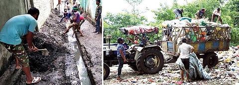 Nepal sanitation workers fight COVID-19 unarmed 
