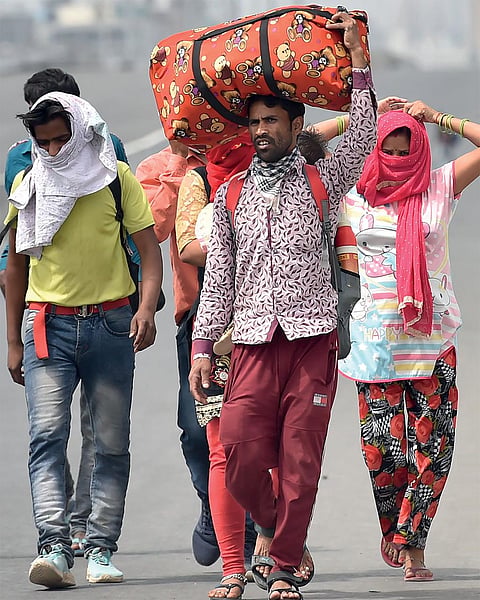 India has about  100 million migrant labourers who  have lost livelihood due to the lockdown (Photo: Vikas Chaudhary)