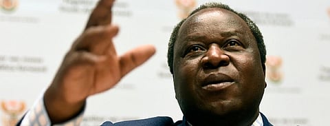 South Africa’s finance minister Tito Mboweni says the IMF loan will limit the country’s economic vulnerabilities which have been exacerbated by COVID-19. Photo: Gallo Images / Brenton Geach