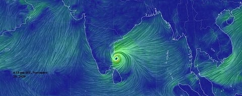 Cyclone Nivar storm, rain may hit agriculture across south India