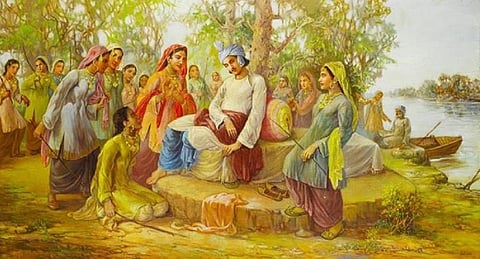 Among the earliest mentions of Basmati rice is the one in the tragic Punjabi romance of Heer-Ranjha by the Punjabi Sufi, Waris Shah in 1766/1767. Photo: @amaanbali / Twitter

