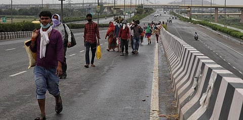 The impact of the novel coronavirus disease (COVID-19) lockdown can be seen in most of the main indicators released in the report. Photo: Vikas Choudhary / CSE