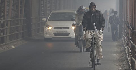 Heavy smog in Delhi. Photo: Vikas Choudhary / CSE