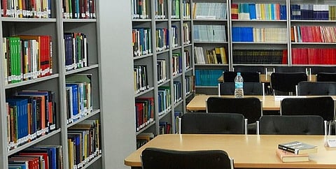 Nalanda University library. Bihar had 540 public libraries till the 1950s; only 51 of them now remain. Photo: Nalanda University