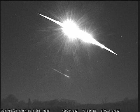 How scientists found rare fireball meteorite pieces on a driveway — and what they could teach us