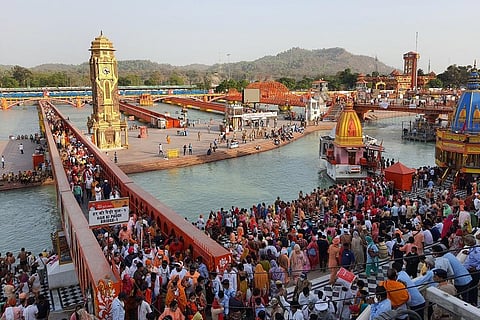 कुंभ के पहले शाही स्नान के दिन उत्तराखंड में कुल 31 लाख से ज्यादा श्रद्धालु आए