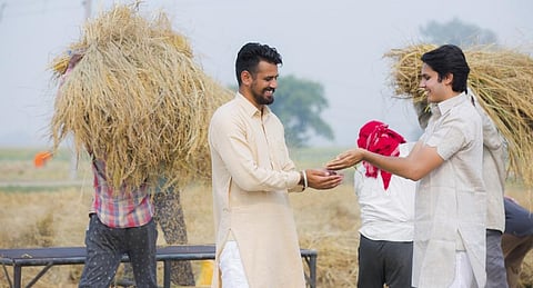 Earlier, commission agents used to be paid money who then distributed it among farmers in Punjab after subtracting their own brokerage. Now, farmers will be directly paid. Photo: istock 