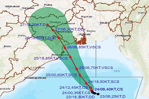 चक्रवाती तूफान यास ने पकड़ी गति, 26 मई को पूर्वी तट से टकराने की है सम्भावना