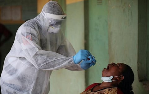 Reports of COVID-19 antigen tests sent to non-patients in Bihar districts