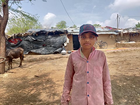 The wrong side of digital divide: Students in Jhabua take up odd jobs in farms, construction sites