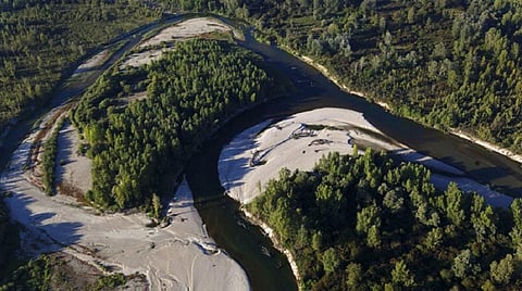 The Drava river in Croatia. Photo: Goran Safarek