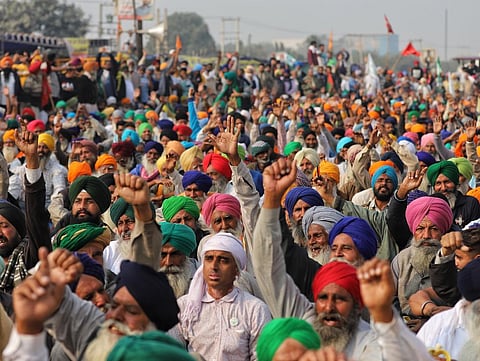 21 नवंबर 2021 को संसद में कृषि कानून निरस्त विधेयक 2021 को पारित कर दिया गया। फोटो: विकास चौधरी