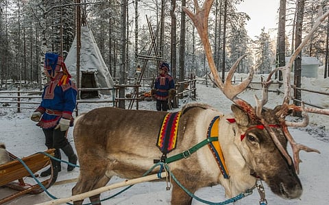 Two Saami in Finnish Lapland. Photo: iStock