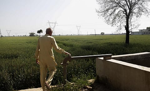 A tube well in Ardana near Karnal in Haryana. Photo: Midhun Vijayan / CSE