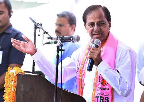 ‘Don't mess with Telangana farmers’: KCR’s warning to Modi government at Delhi rally on paddy procurement