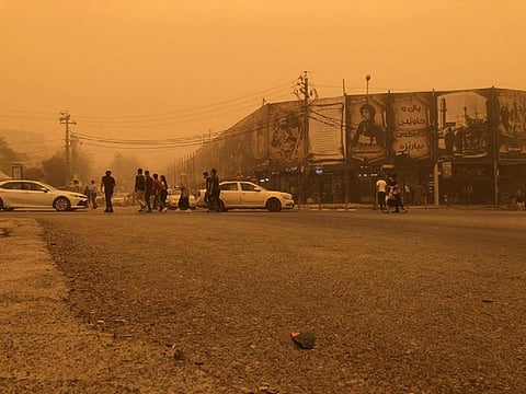 Iraq’s orange sky is a red flag. Here’s why 