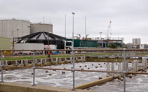 A sewage treatment works in north London. Photo: iStock