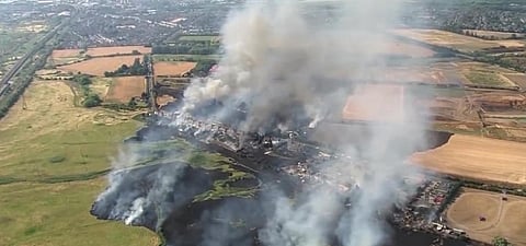 ‘Climate change has nothing to do with ideologies’: Europe battles wildfires
