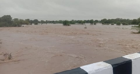 Hingoli and Nanded districts in Marathwada were severely affected by the excess rain