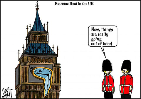 Blame climate change! UK heatwaves became 10 times more likely 