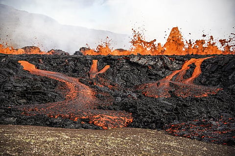 A volcano is erupting again in Iceland. Is climate change causing more eruptions?