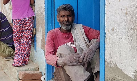 Pir Muhammad is a farmer in Sarila of ​​UP’s Hamirpur district who owns 1 acre of land. Photo: Aman Gupta