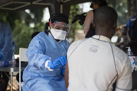 The virus is transmitted to people from wild animals and spreads in the human population through human-to-human transmission. Photo: WHO