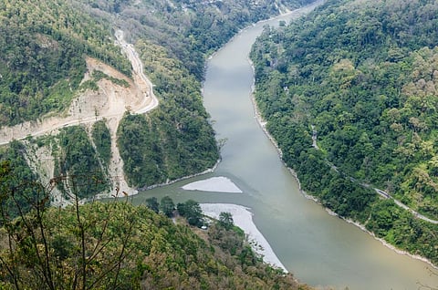 Teesta river is among the 54 rivers shared between India and bangladesh. Photo: Wikimedia COmmons 