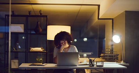 Five per cent of the working-age population had mental illness and only 35 per cent of countries had national programmes for work-related mental health promotion in place. Photo: iStock