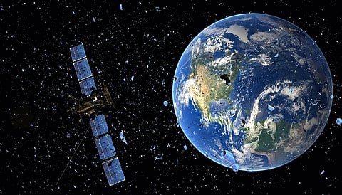 Satellites continue to orbit even after they are decommissioned.Photo: iStock