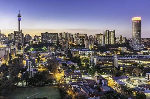 Johannesburg cityscape panorama sunset. Photo: THEGIFT777/GettyImages
