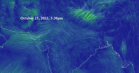 Sitrang effect: Heavy rainfall in Northeast India 
