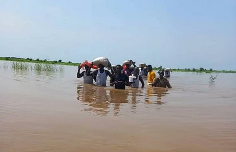 Some 60 per cent of people in Africa lack coverage of early warning system. Photo: Sudanese Red Crescent/Twitter
