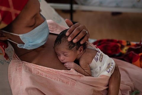 Preterm infants can be saved with practical and affordable measures like — high-quality prenatal, postpartum and postnatal care, prevention and treatment of common infections, kangaroo mother care and exclusive breastfeeding. Photo: WHO