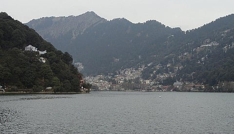 The main recharge zone of the Naini lake is Sukhatal, a seasonal lake situated 50 metres above it. Photo: Wikimedia Commons