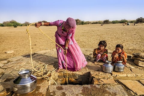 The world is off-track to achieve SDG on water and sanitation, leaving billions of people dangerously exposed to infectious diseases, especially in the aftermath of disasters, including climate change-related events. Photo: iStock.