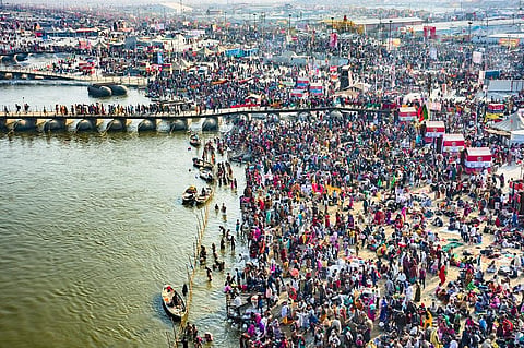 The next Kumbh Mela, a month-long religious festival organised every 12 years in Prayagraj, is to take place in April 2025. Photo: iStock.