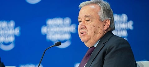 The global transition to green energy is one of the main topics of discussion at the ongoing World Economic Forum meeting. Photo: UN News.
