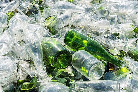 Using crushed waste glass as an alternative to traditional sand could offer a double-duty benefit by helping to address the geo-environmental challenges of natural sand depletion and disposal of ever-increasing waste glass. Photo: iStock.